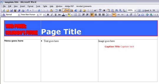 layout