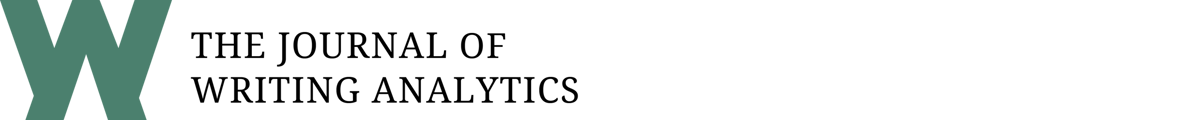 The Journal of Writing Analytics