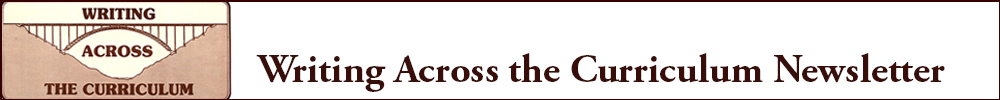 Writing Across the Curriculum Newsletter